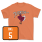 Virginia Tech Orange Baseball Hokie Bird Tee - Gehrig Ebel