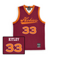 Virginia Tech Maroon Women's Basketball Hokies Jersey - Elizabeth Kitley | #33